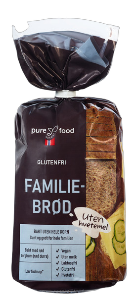 Familiebrød glutenfri 500g