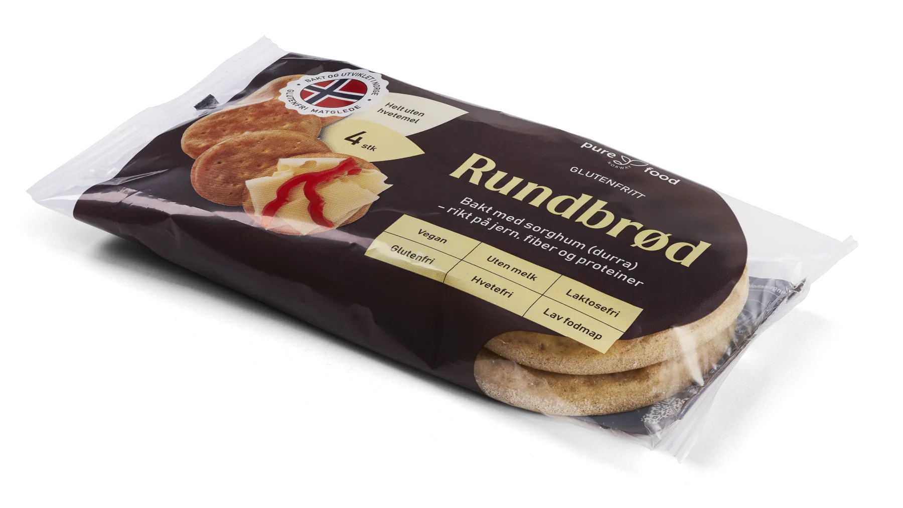 Rundbrød glutenfritt brød